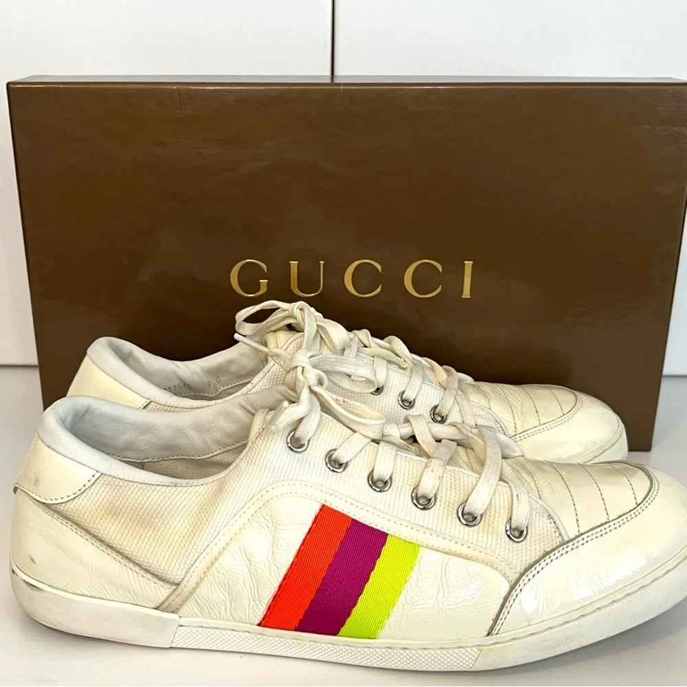 Gucci Vernice Naplack Sport Shoe - Picture 2 of 5